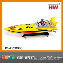 Melhor vendendo 4CH de alta velocidade de brinquedo de barco de controle remoto de plástico